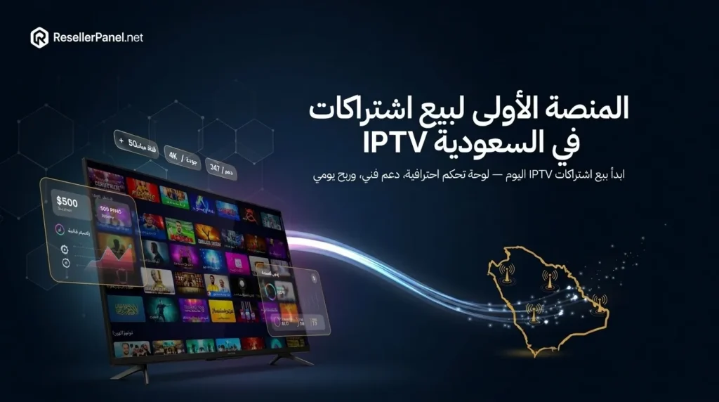 iptv reseller Arabi saudi